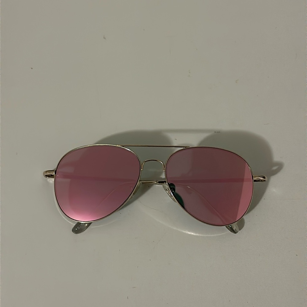 Pink Aviator Sunglasses